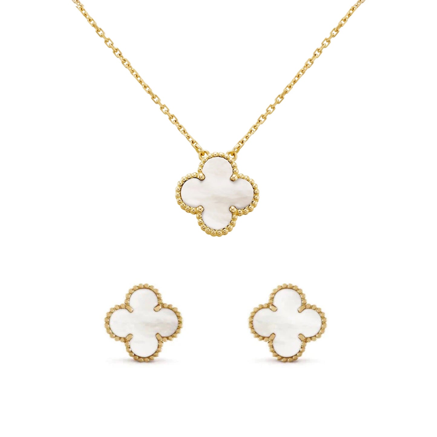 Camilla Set - Gold + White
