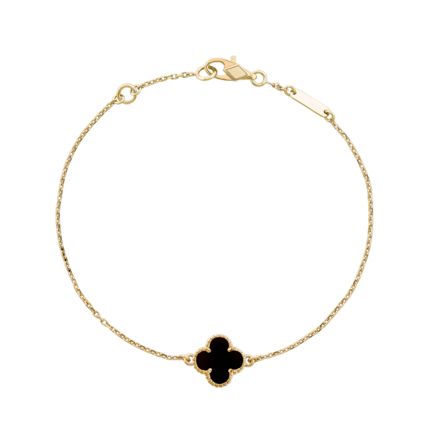 Camille Bracelet - Gold + Black
