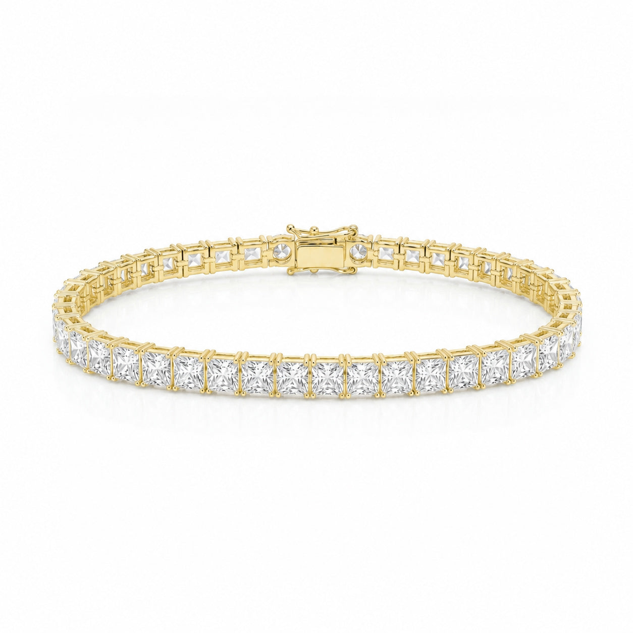 Bianka Tennis Bracelet - Gold