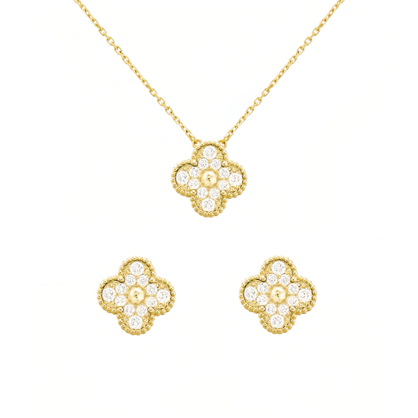 Camilla Diamond Set - Gold