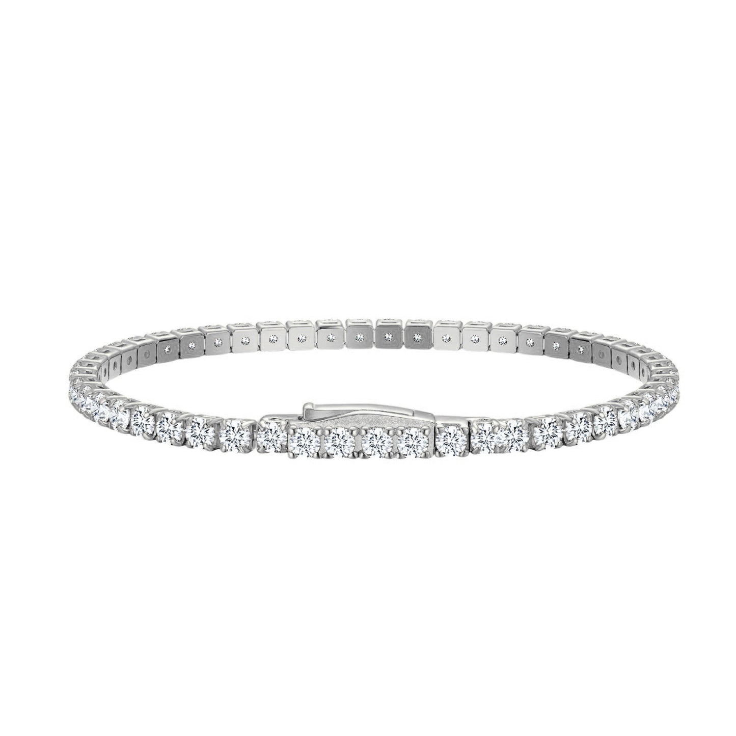 Shadi Tennis Bracelet - Silver