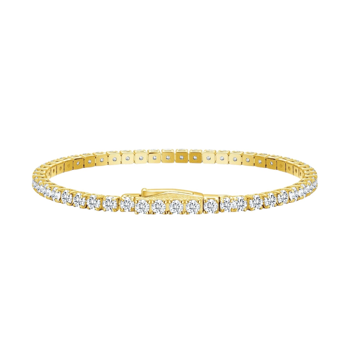 Shadi Tennis Bracelet - Gold