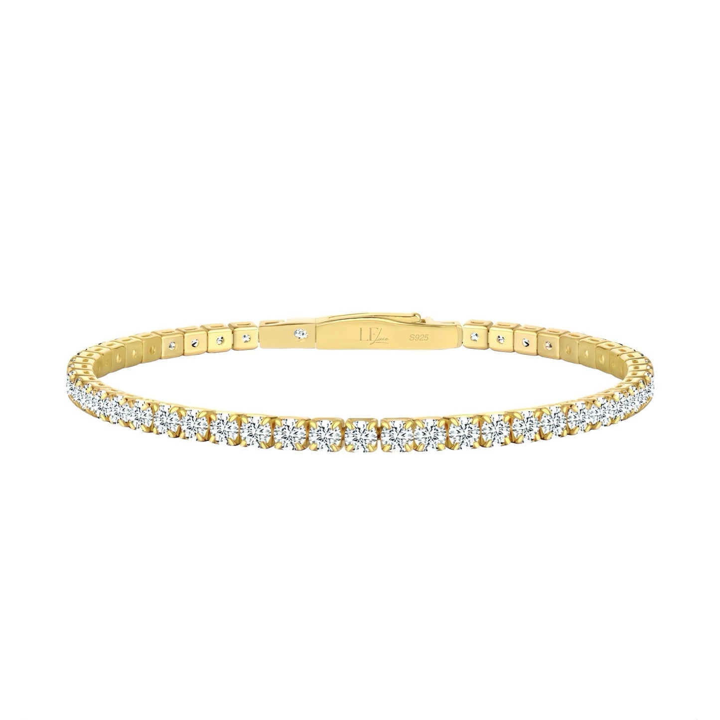 Shadi Tennis Bracelet - Gold