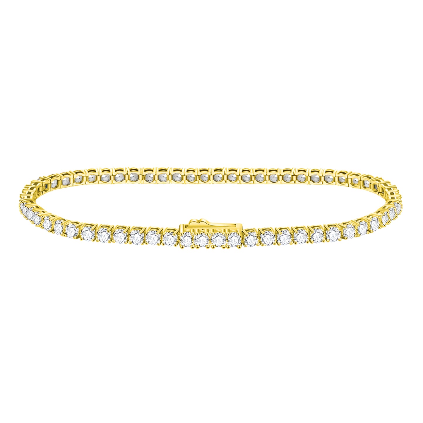 Mini Selene Tennis Bracelet - Gold