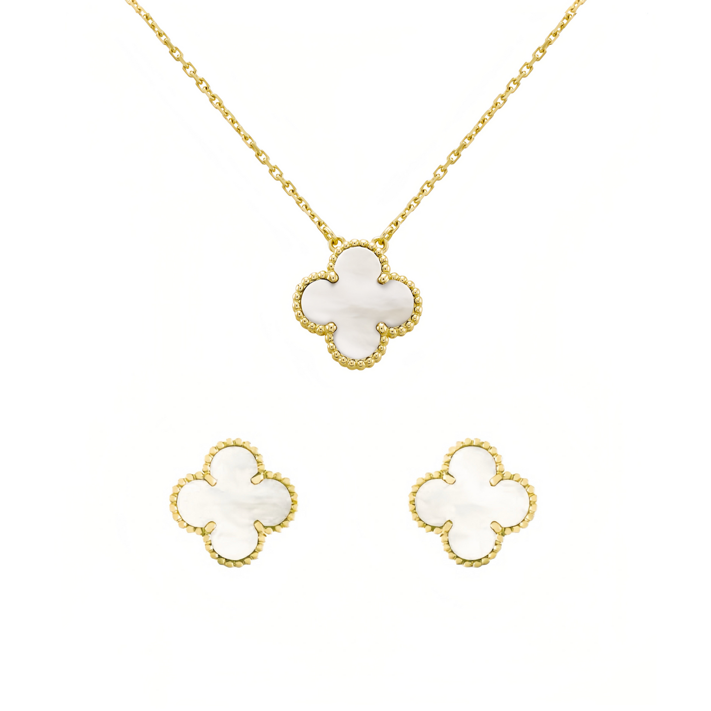 Camilla Set - Gold + White