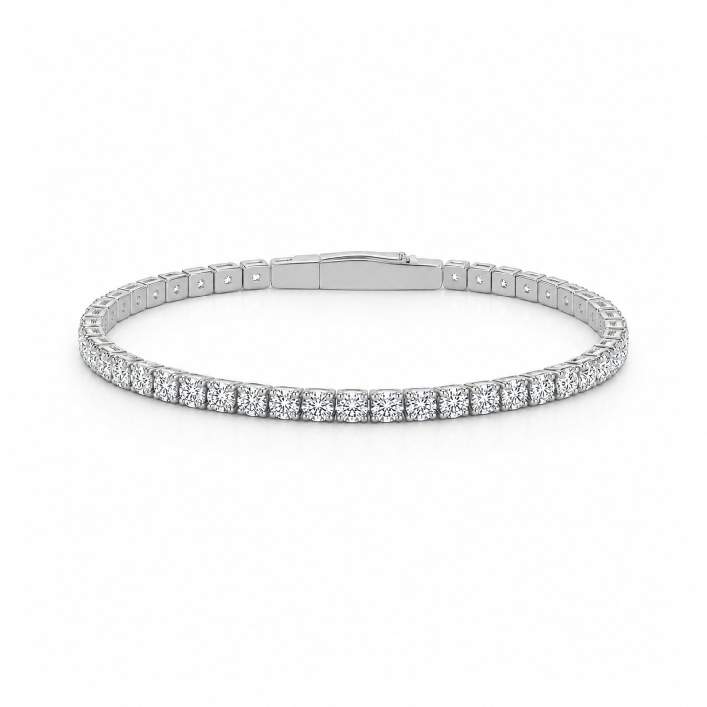 Shadi Tennis Bracelet - Silver