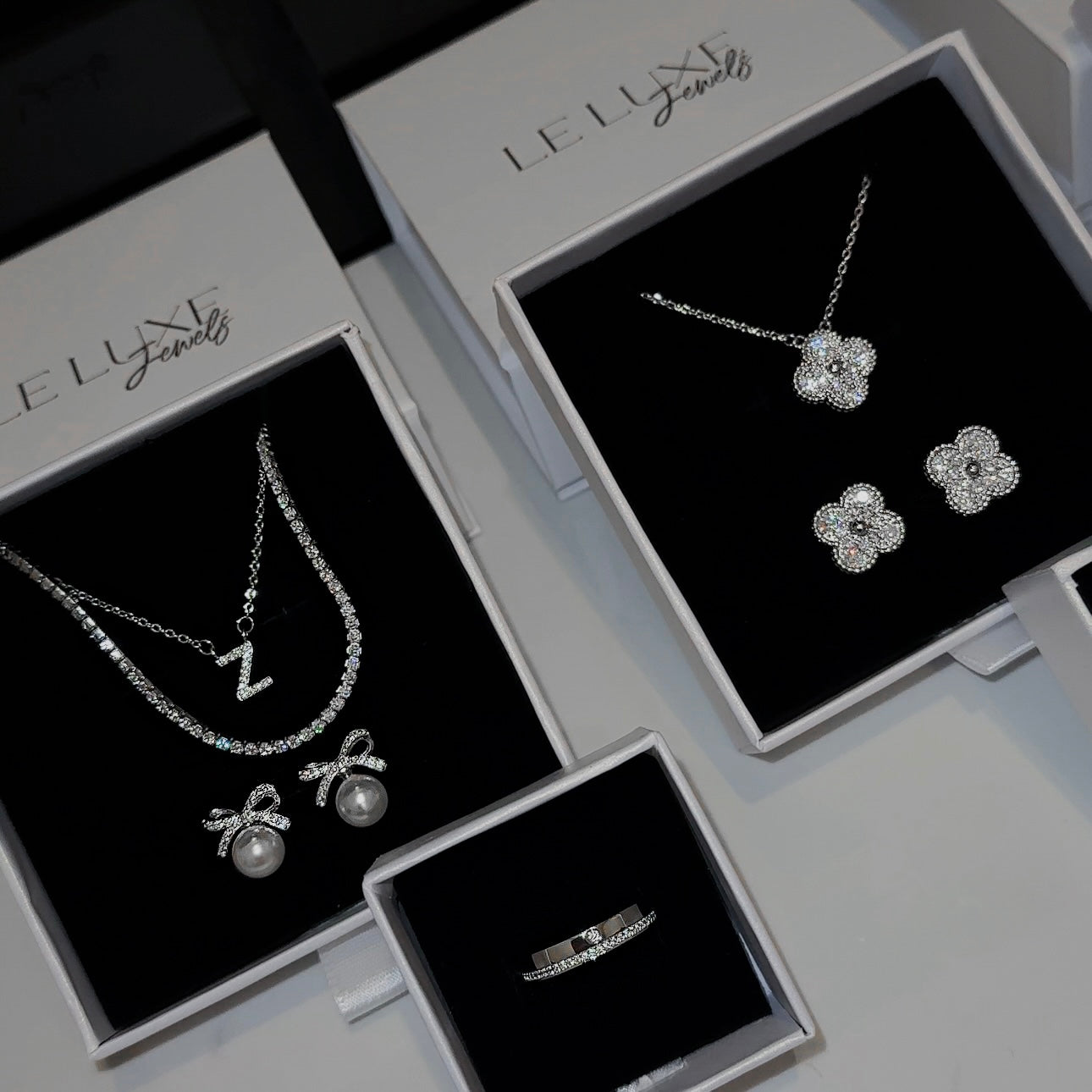 Initial Necklace - Silver