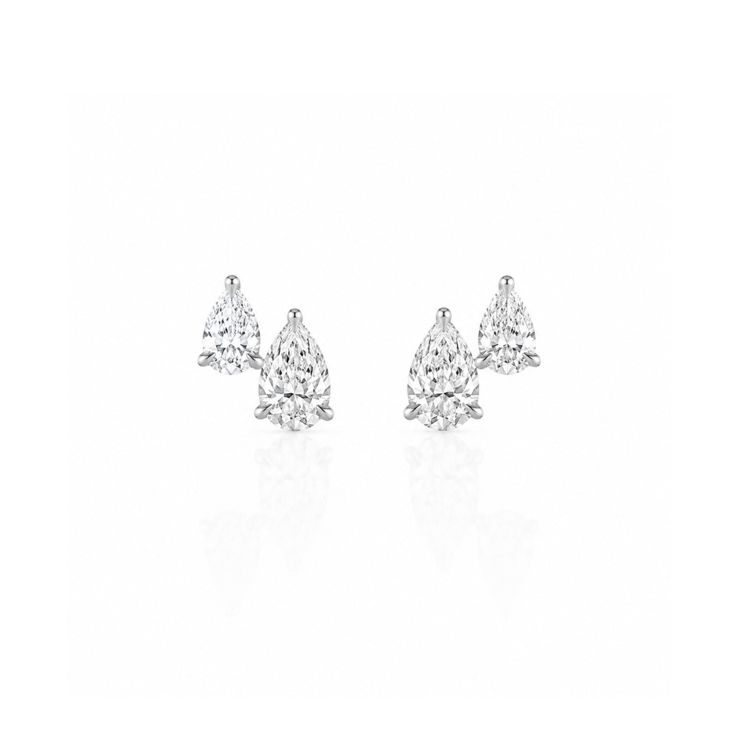 Zaria Studs - Silver
