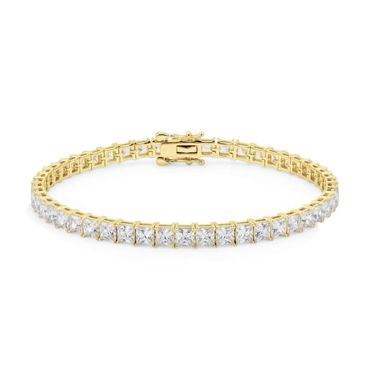Bianka Tennis Bracelet - Gold