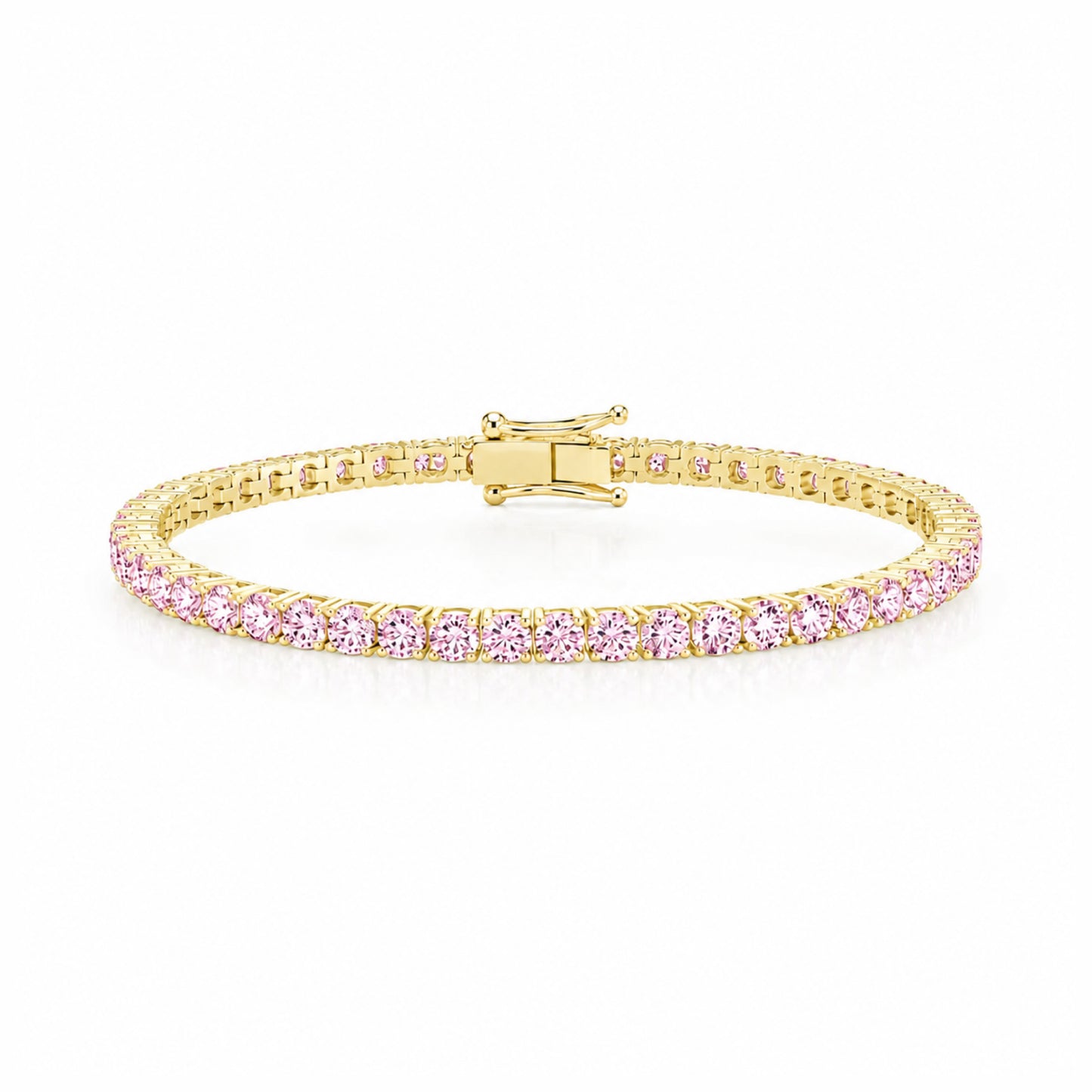 Sasha Tennis Bracelet - Gold
