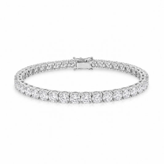 Tyla Tennis Bracelet - Silver