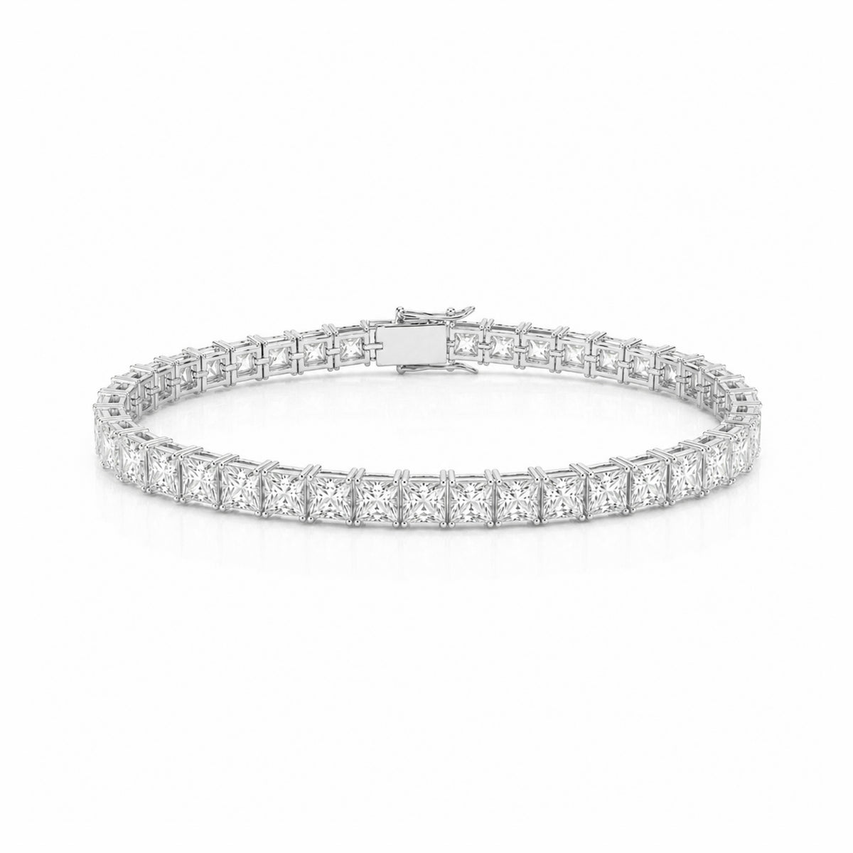 Bianka Tennis Bracelet - Silver