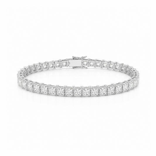 Bianka Tennis Bracelet - Silver
