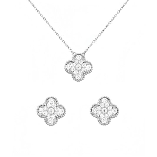 Camilla Diamond Set - Silver