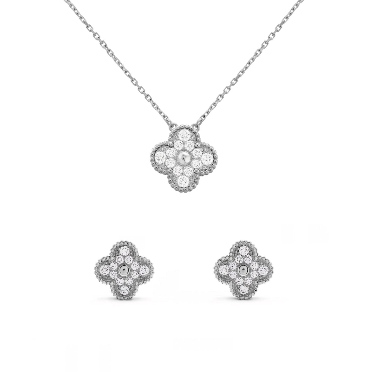 Camilla Diamond Set - Silver