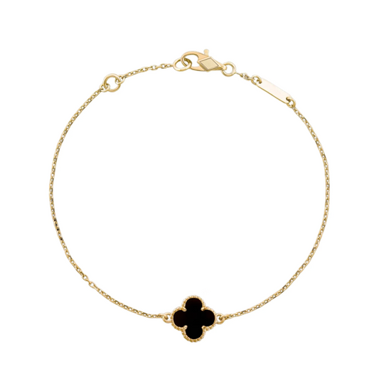 Camille Bracelet - Gold + Black