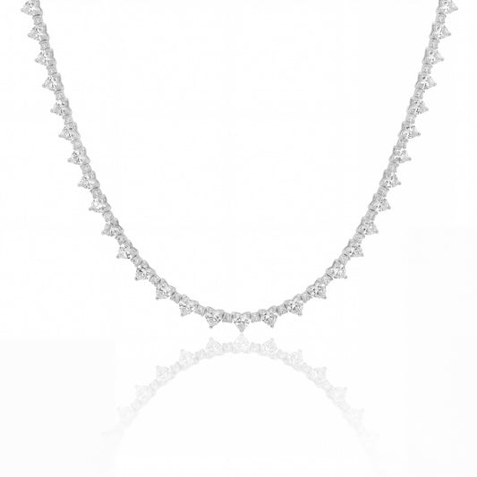 Anastasia Necklace - Silver