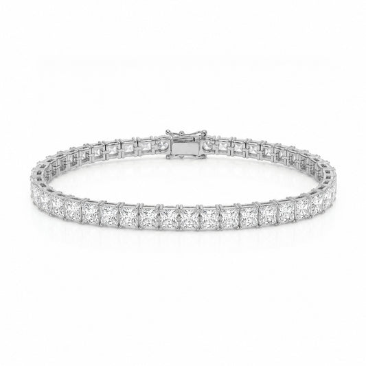 Bianka Tennis Bracelet - Silver