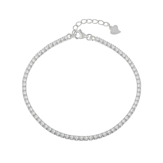 Este Tennis Bracelet - Silver