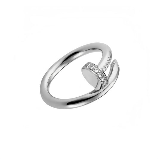 Arielle Ring - Silver + Diamond