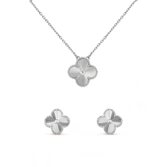 Camilla Set - Silver Guilloché