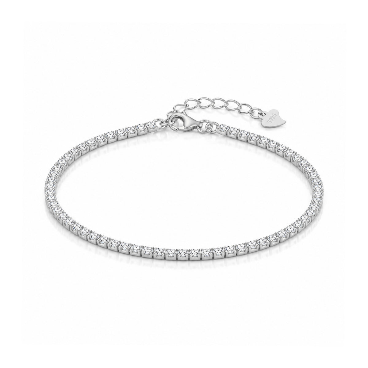 Este Tennis Bracelet - Silver