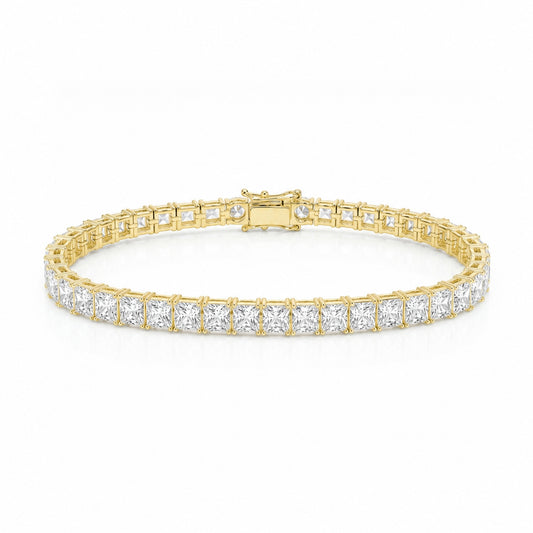 Bianka Tennis Bracelet - Gold