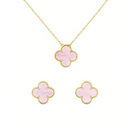 Camilla Set - Gold + Pink