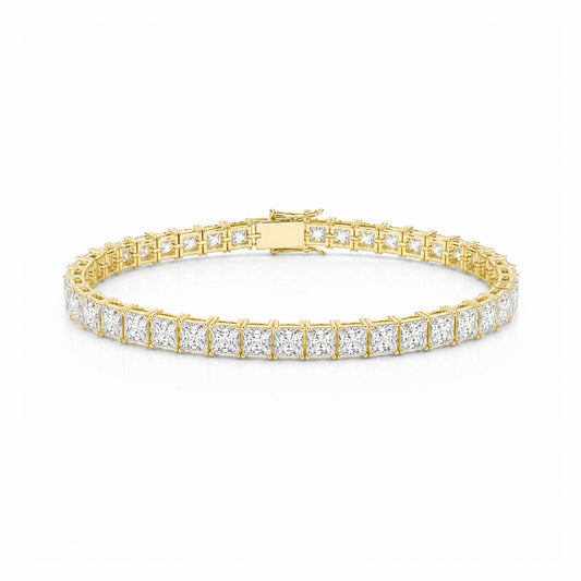 Bianka Tennis Bracelet - Gold