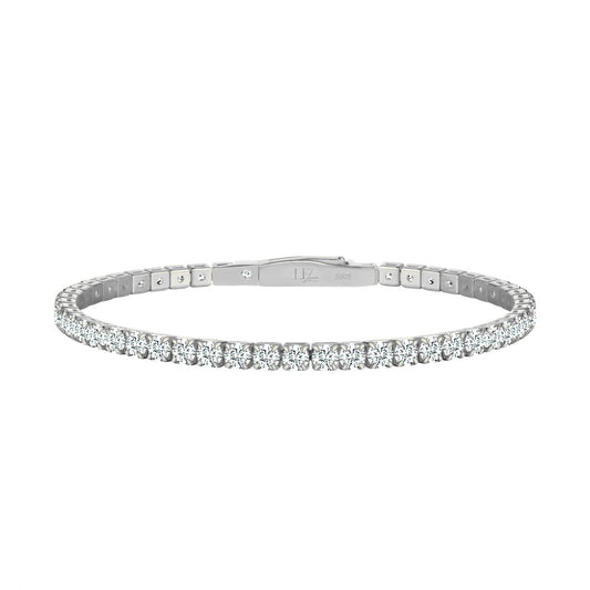 Shadi Tennis Bracelet - Silver