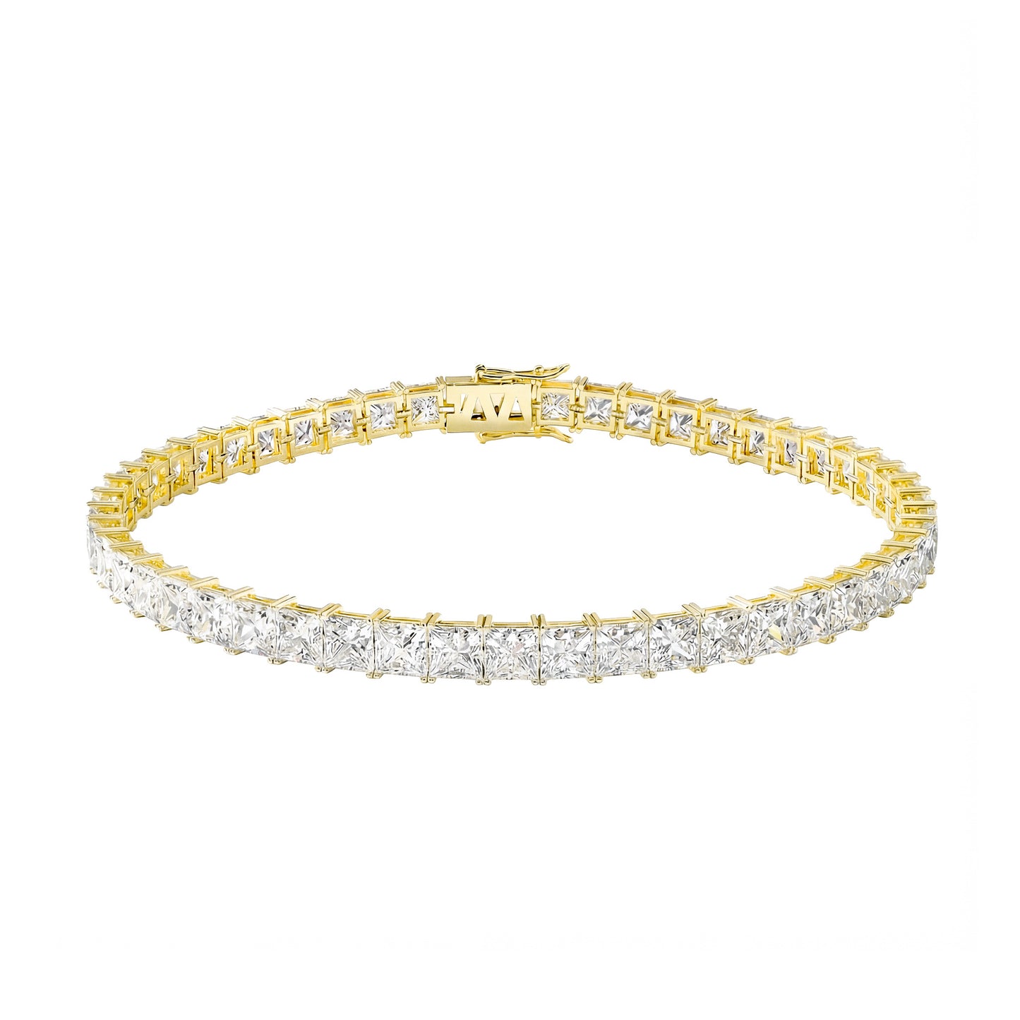 Bianka Tennis Bracelet - Gold