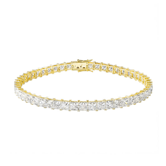 Bianka Tennis Bracelet - Gold