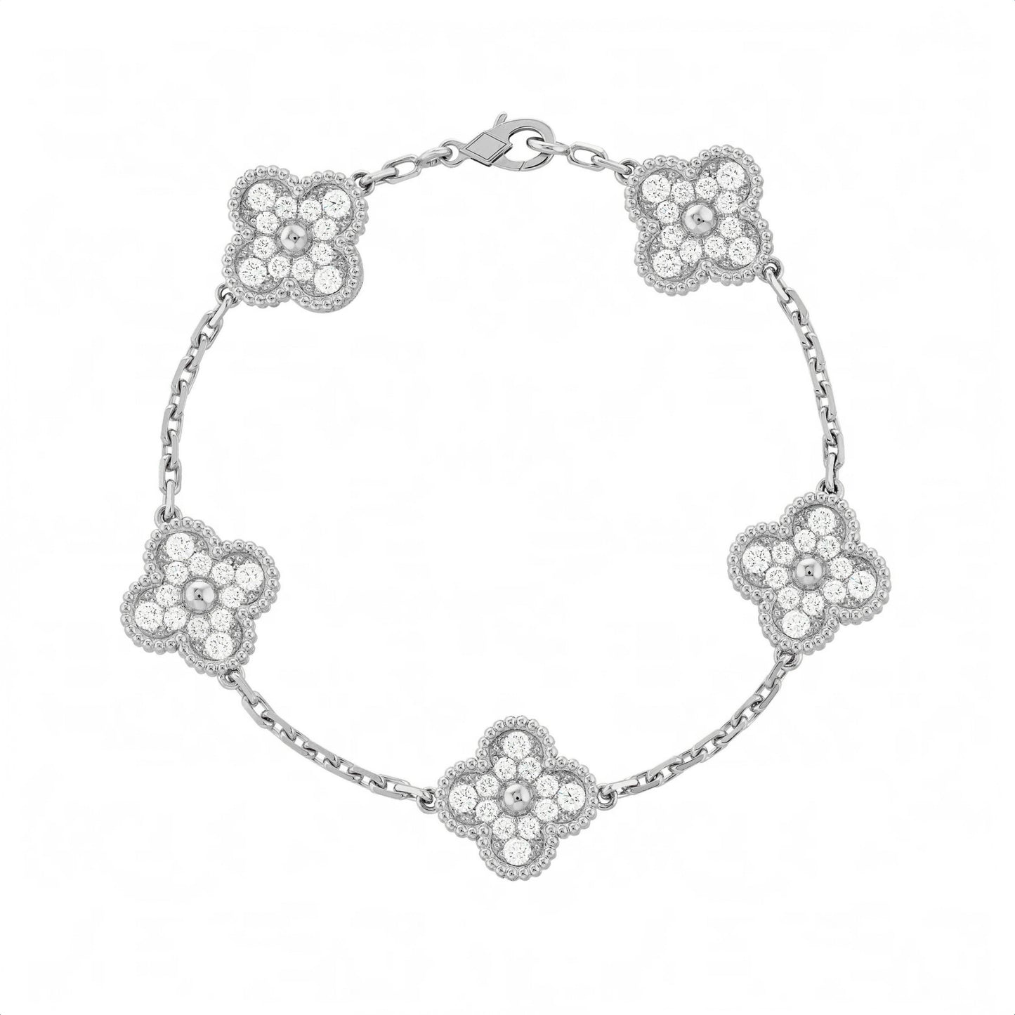 Camilla Diamond Bracelet - Silver