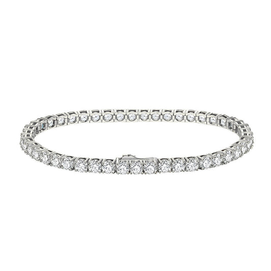 Selene Tennis Bracelet - Silver