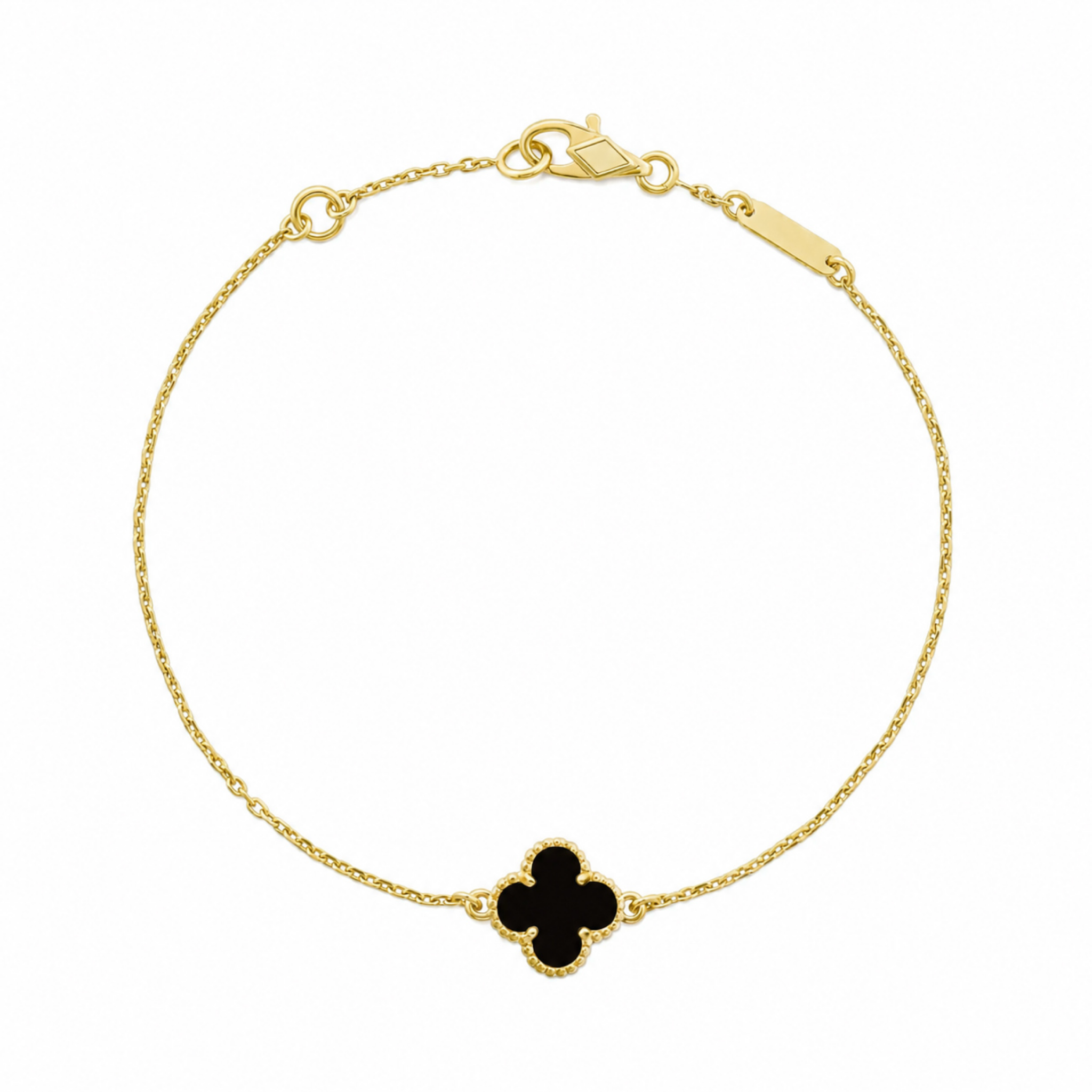Camille Bracelet - Gold + Black