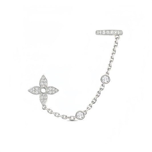 Vivienne Ear Cuff - Silver