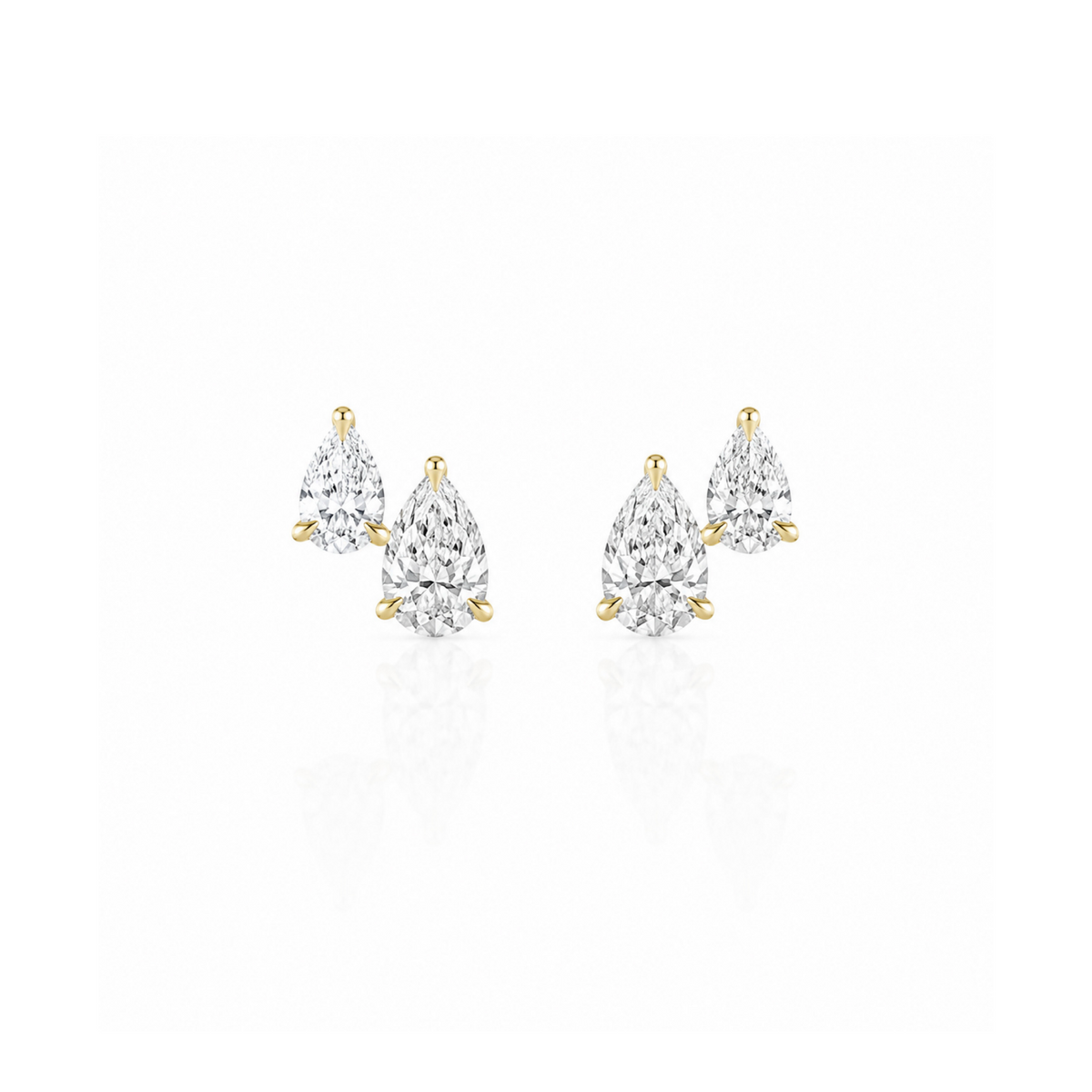 Zaria Studs - Gold