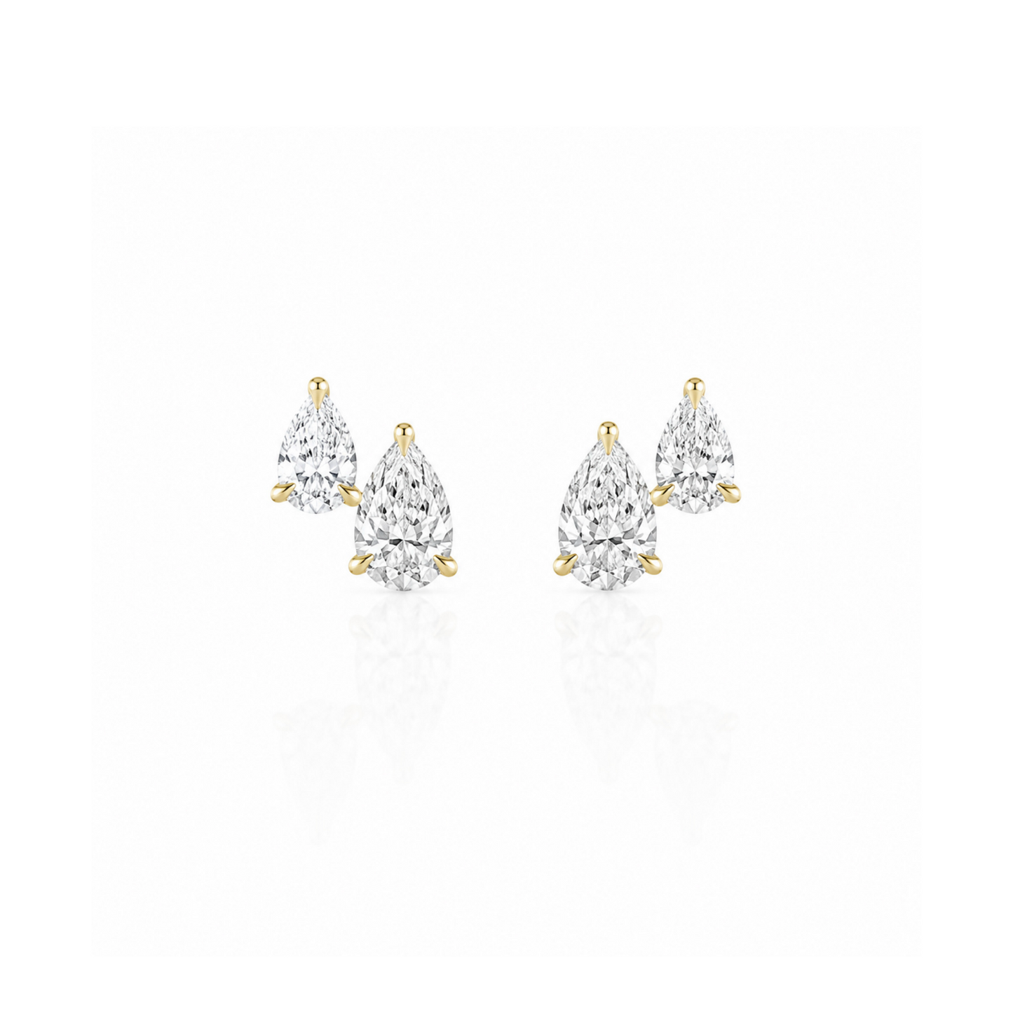 Zaria Studs - Gold