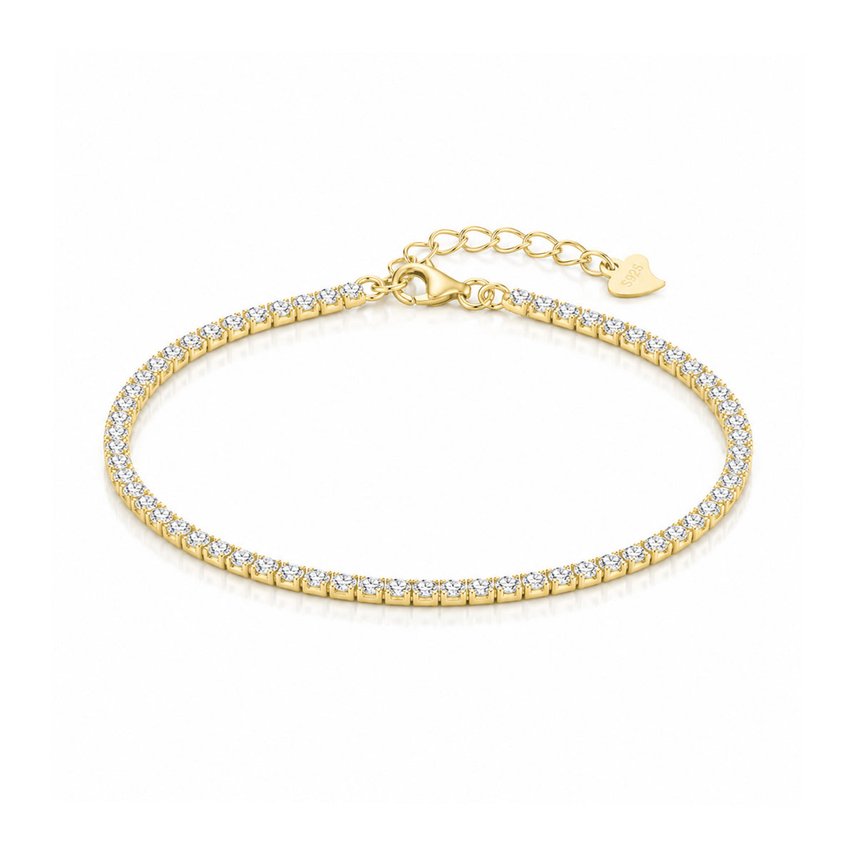 Este Tennis Bracelet - Gold