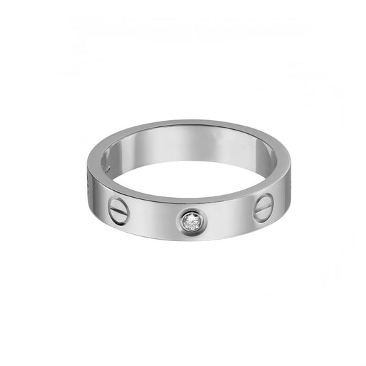 Cely Ring - Silver + 3 Diamond