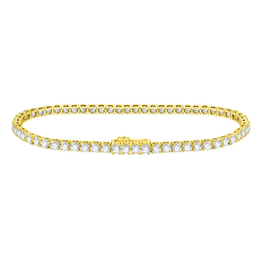 Mini Selene Tennis Bracelet - Gold