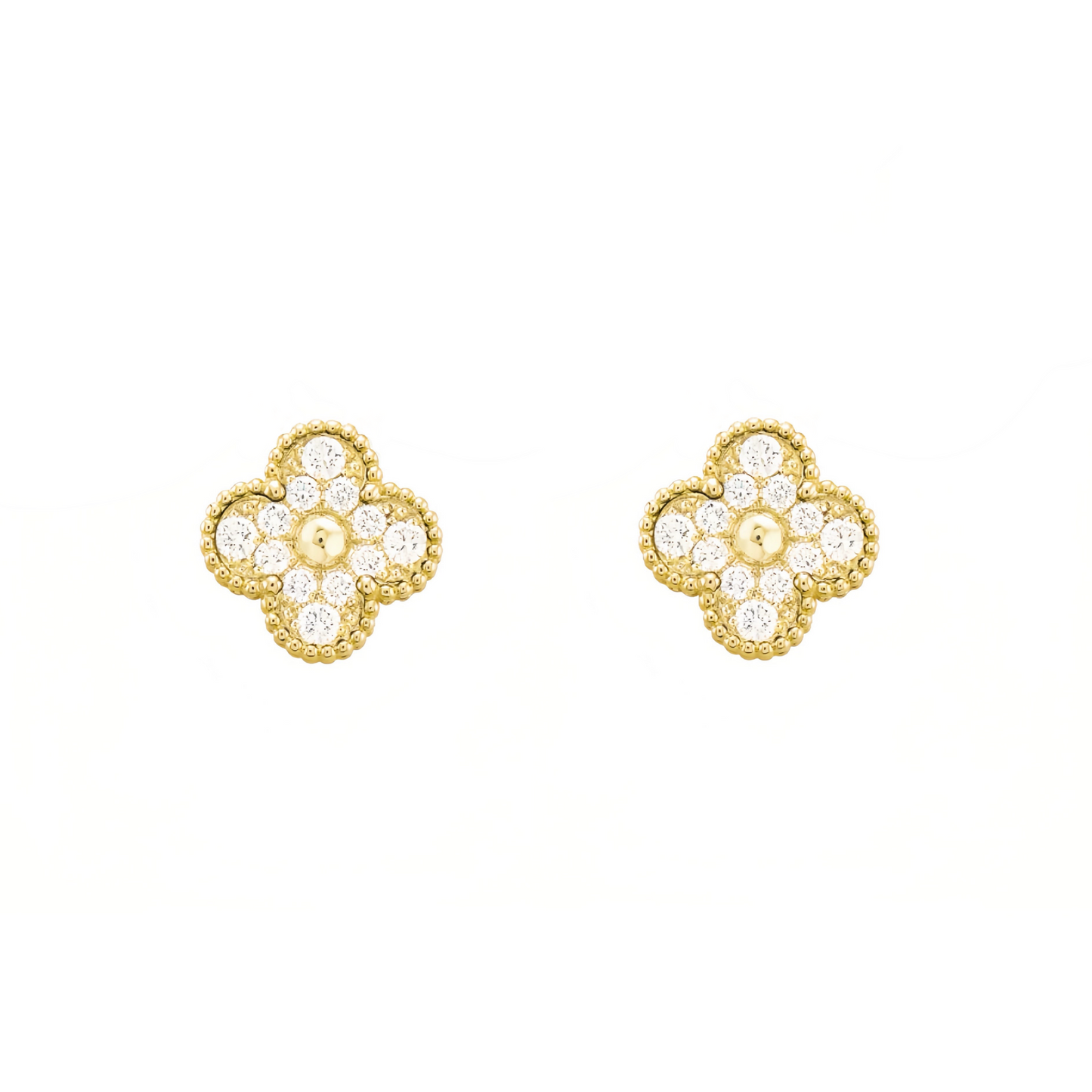 Camilla Diamond Studs - Gold