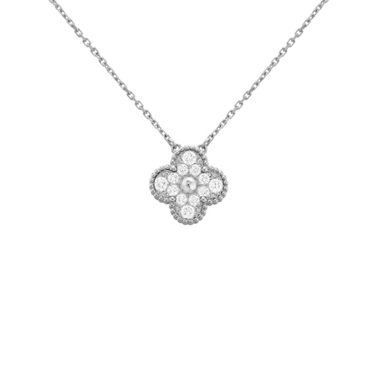 Camilla Diamond Necklace - Silver