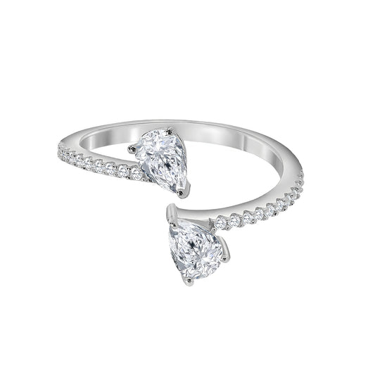 Duette Ring - Silver