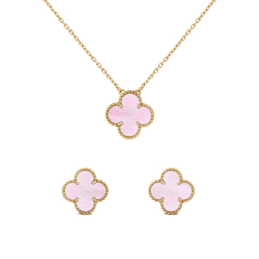 Camilla Set - Gold + Pink